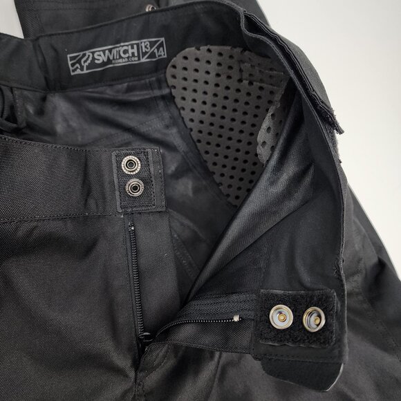 New Fox Switch Silvah Womens Jrs 13/14 MX Moto Riding Pants Convertible Zip Legs - Picture 5 of 16